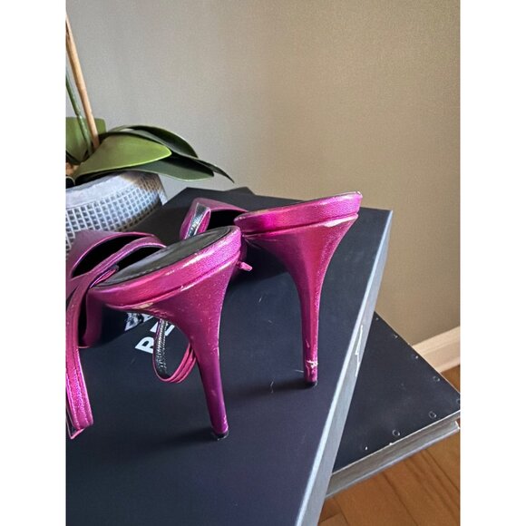 retrofete Cindy Slingback Heel Metallic Pink Womens Size 39 US 8 - Picture 15 of 16